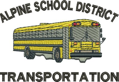 School bus - black