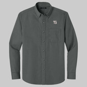 W816.ise - Long Sleeve Nailhead Easy Care Shirt