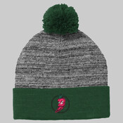 STC41.ise - Heather Pom Pom Beanie